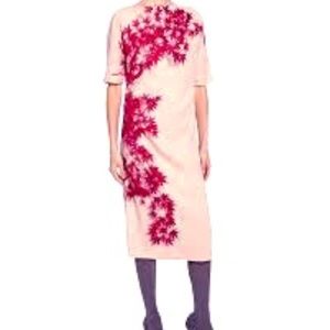 NEW Dries Van Noten Floral Midi Dress SZ 36